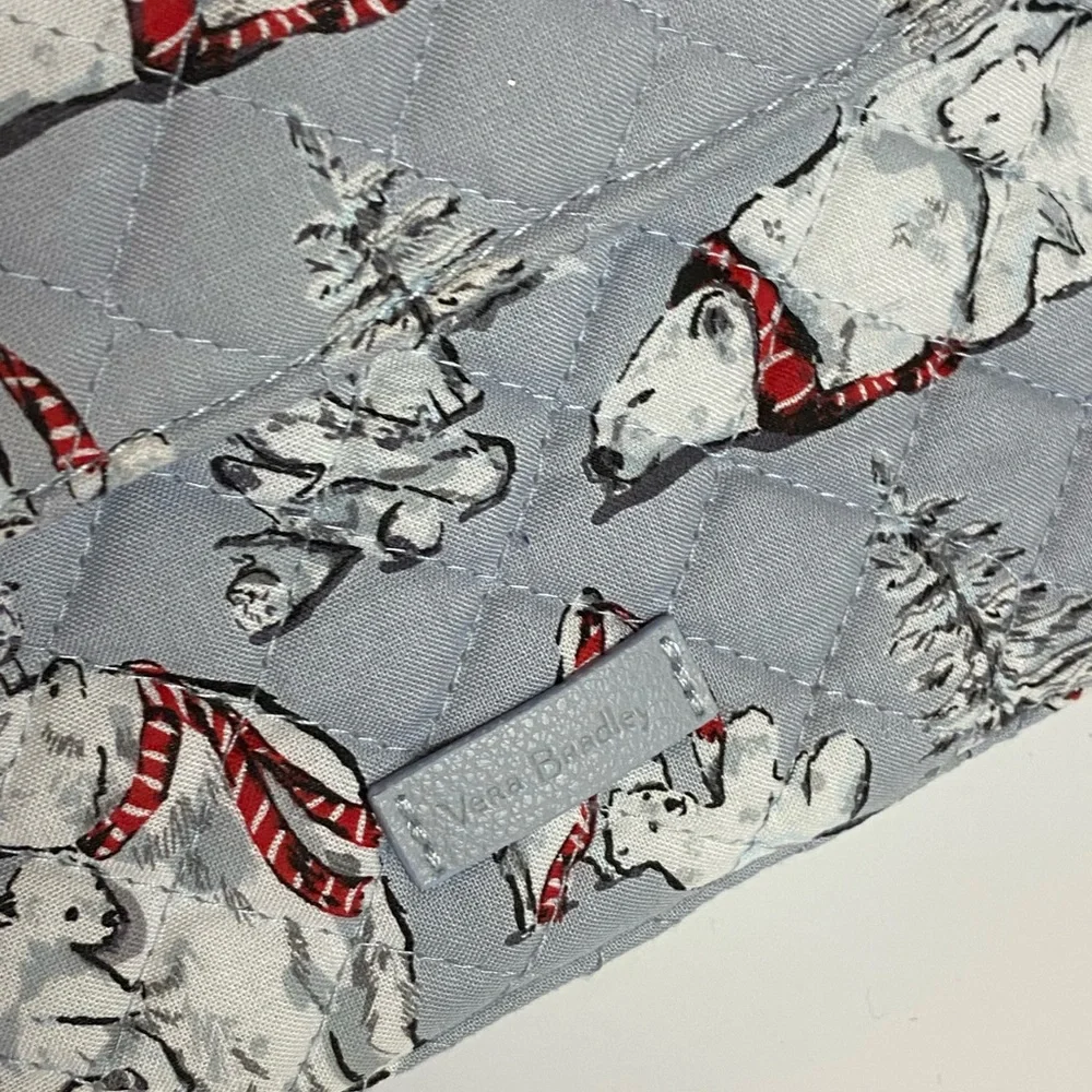 Vera Bradley Bears print cosmetic-brushes bag - Picture 8 of 10